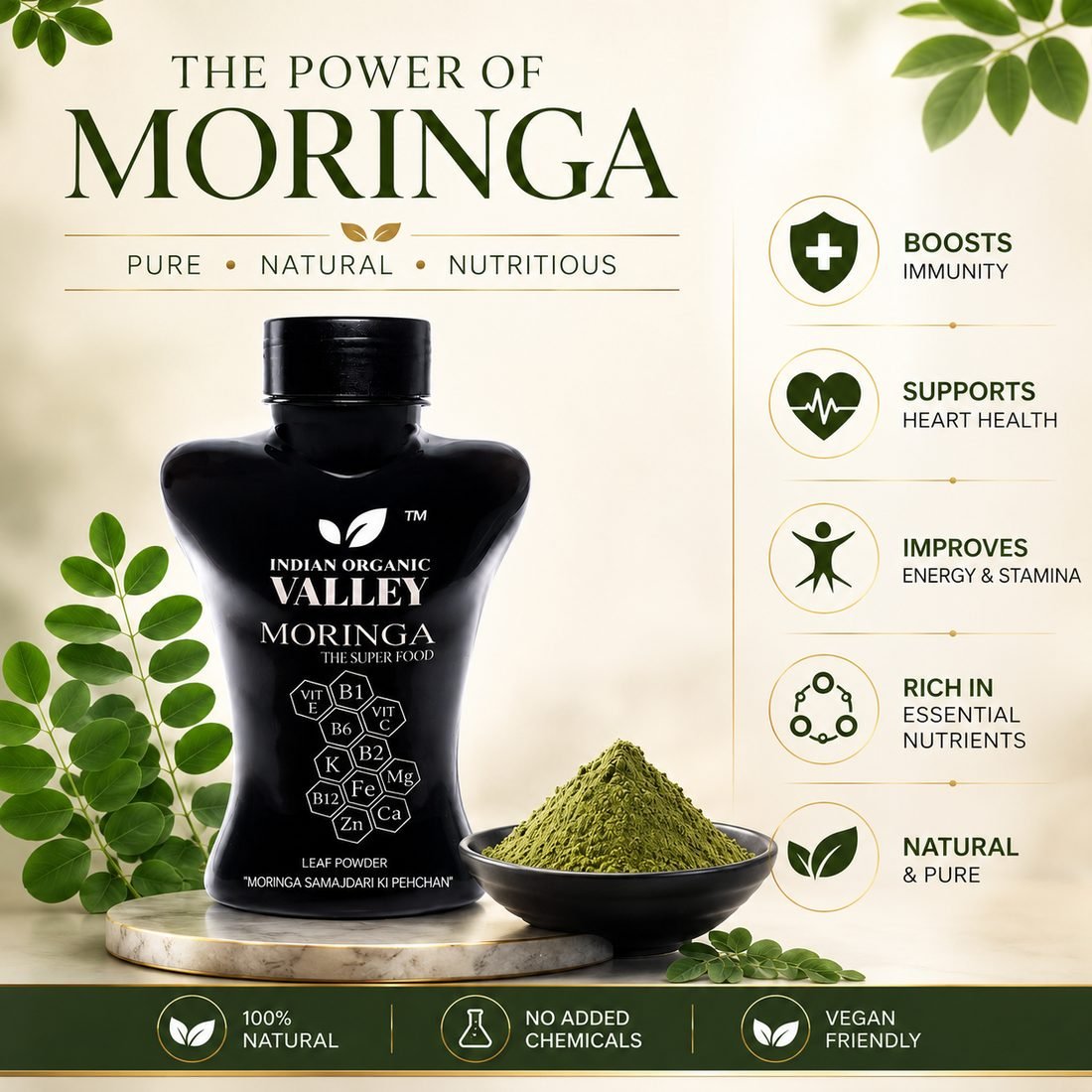 The Power of Moringa — immunity, energy and essential nutrients